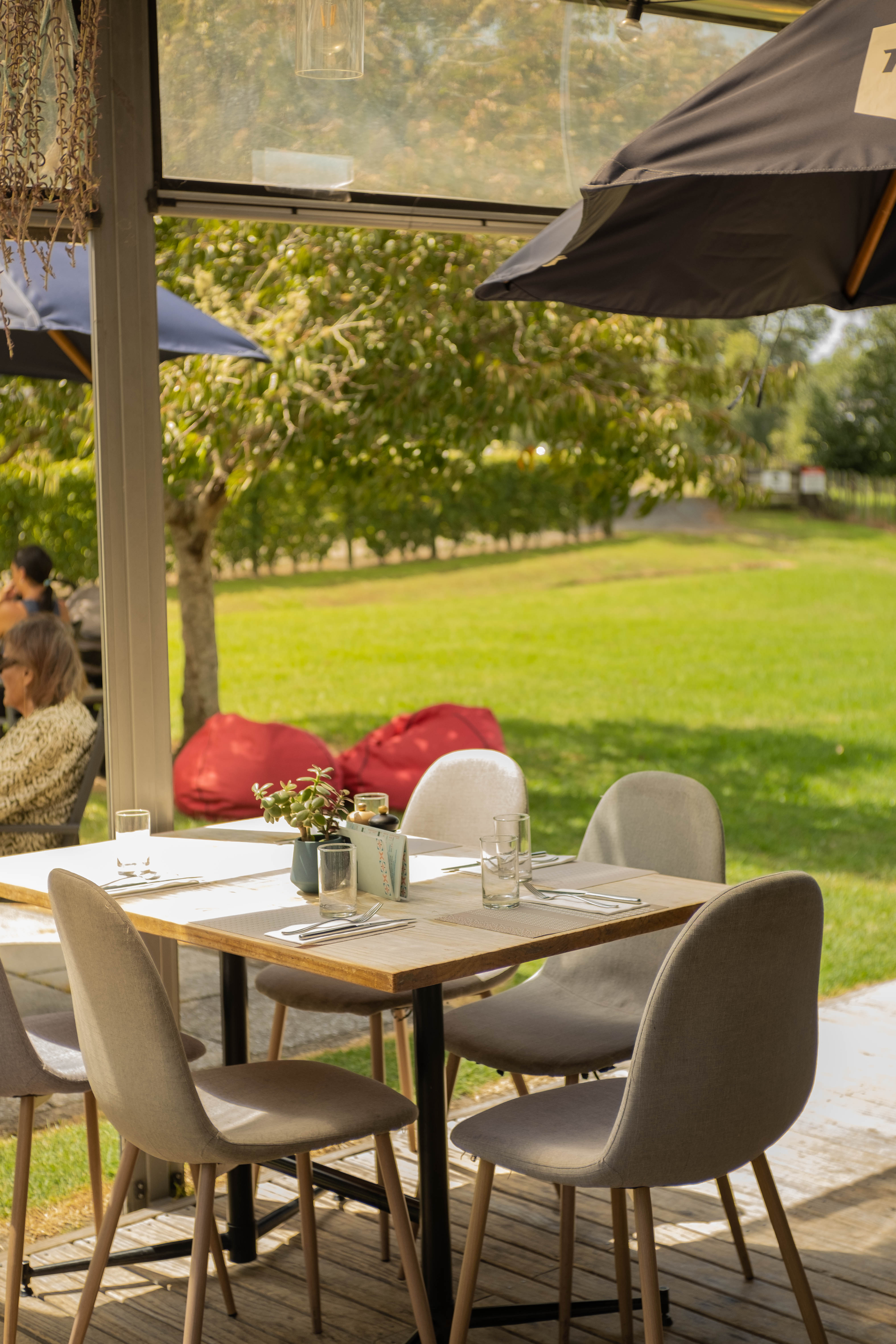 Bodega Eatery — covered outdoor dining